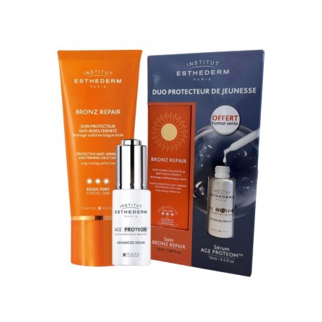 DUO PROTECTEUR de JEUNESSE : Bronz Repair et Age Proteom